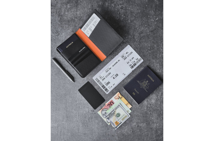 Porte passeport et cartes Ark Bifold Alpaka