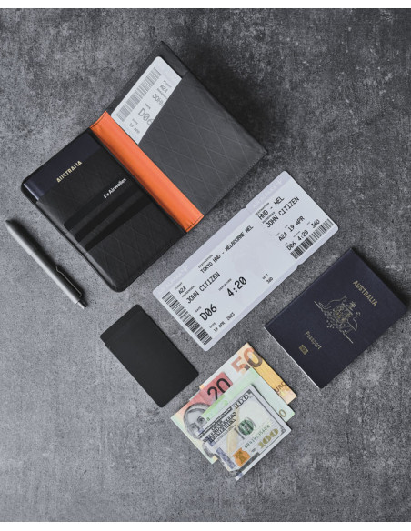 Porte passeport et cartes Ark Bifold Alpaka