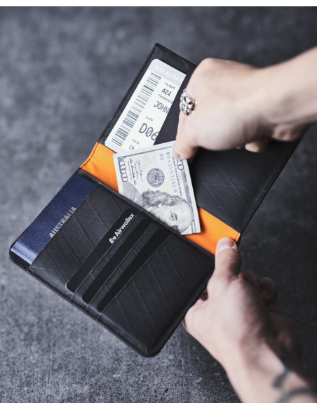 Porte passeport et cartes Ark Bifold Alpaka