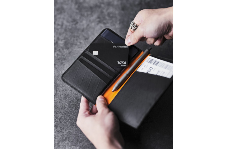 Porte passeport et cartes Ark Bifold Alpaka