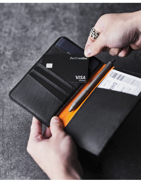 Porte passeport et cartes Ark Bifold Alpaka