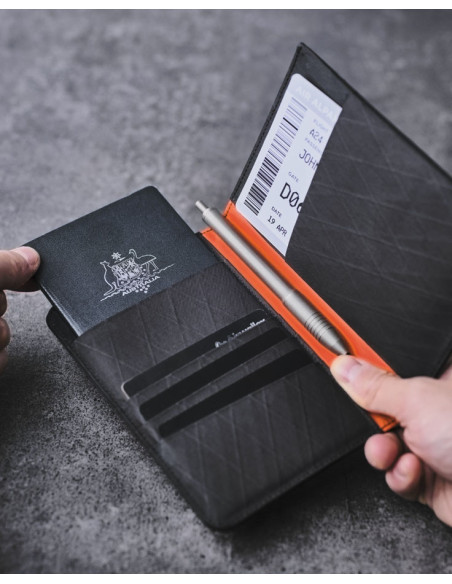 Porte passeport et cartes Ark Bifold Alpaka